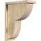 Ekena Millwork Crestline Rough Sawn Corbel w/Backplate, Douglas Fir, 6"W x 14"D x 18"H COR06X14X18CRE01RDF - alternate 1